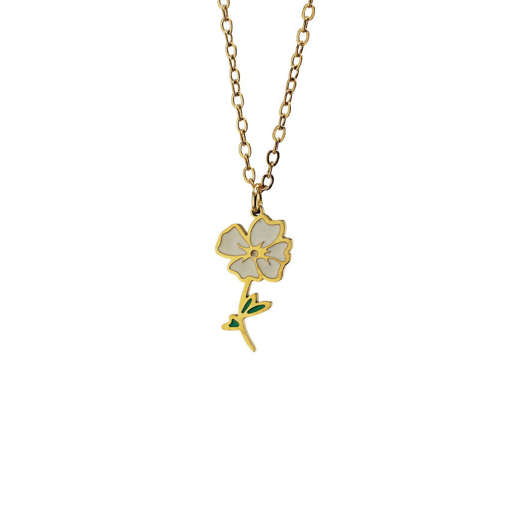 Clair Birth Flower Necklace