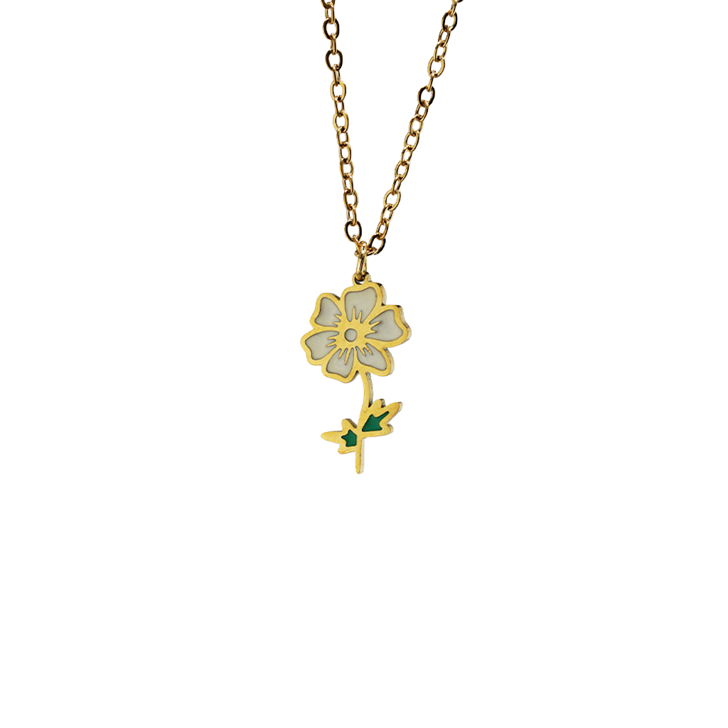 Clair Birth Flower Necklace